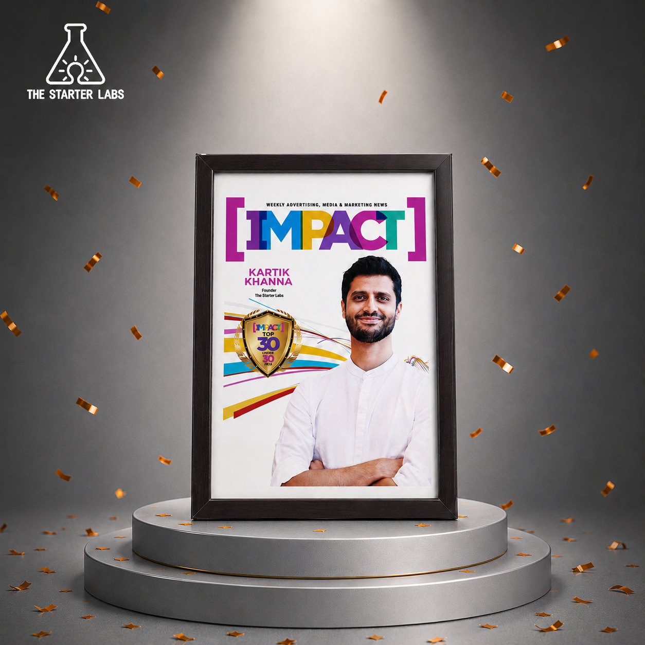 Our Founder Kartik Khanna Honored in IMPACT Top 30 Under 30